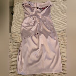 Vince Camuto Off The Shoulder Pink Dress